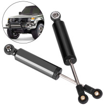 2 Stück Aluminiumlegierungsstoßdämpfer für 1/10 RC-Autos Schwarz/Blau