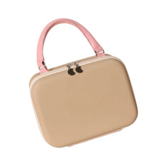 Kompakte EVA-Make-up-Tasche mit einzigartigen Fächern,-Khaki