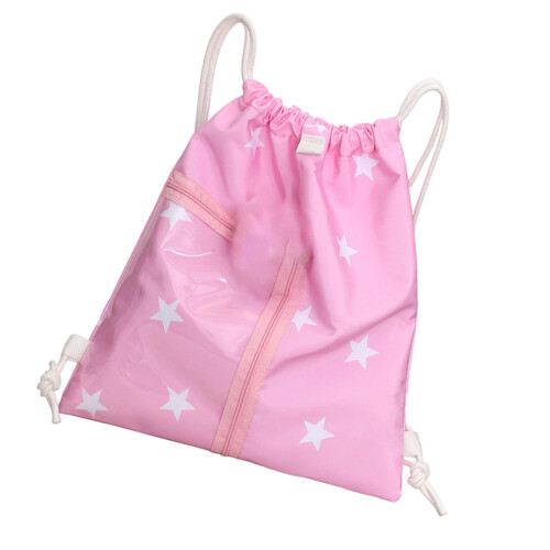 Itabag Drawstring Backpacks Bag for School Concerts Anime-Pink