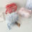 Plaids make-uptas Reistoilettas met ritssluiting-Roze 4
