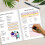 Therapeutisches Aktivitätstagebuch, monatlicher Planer, 2