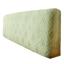 (green, 120cm hight 5060cm) Durable Headboard Cover In Stretch Fabric Elastic Slip Cover For Bed