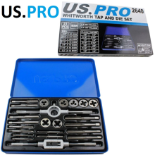 US PRO 23pc WHITWORTH Tap And Die Set 2640