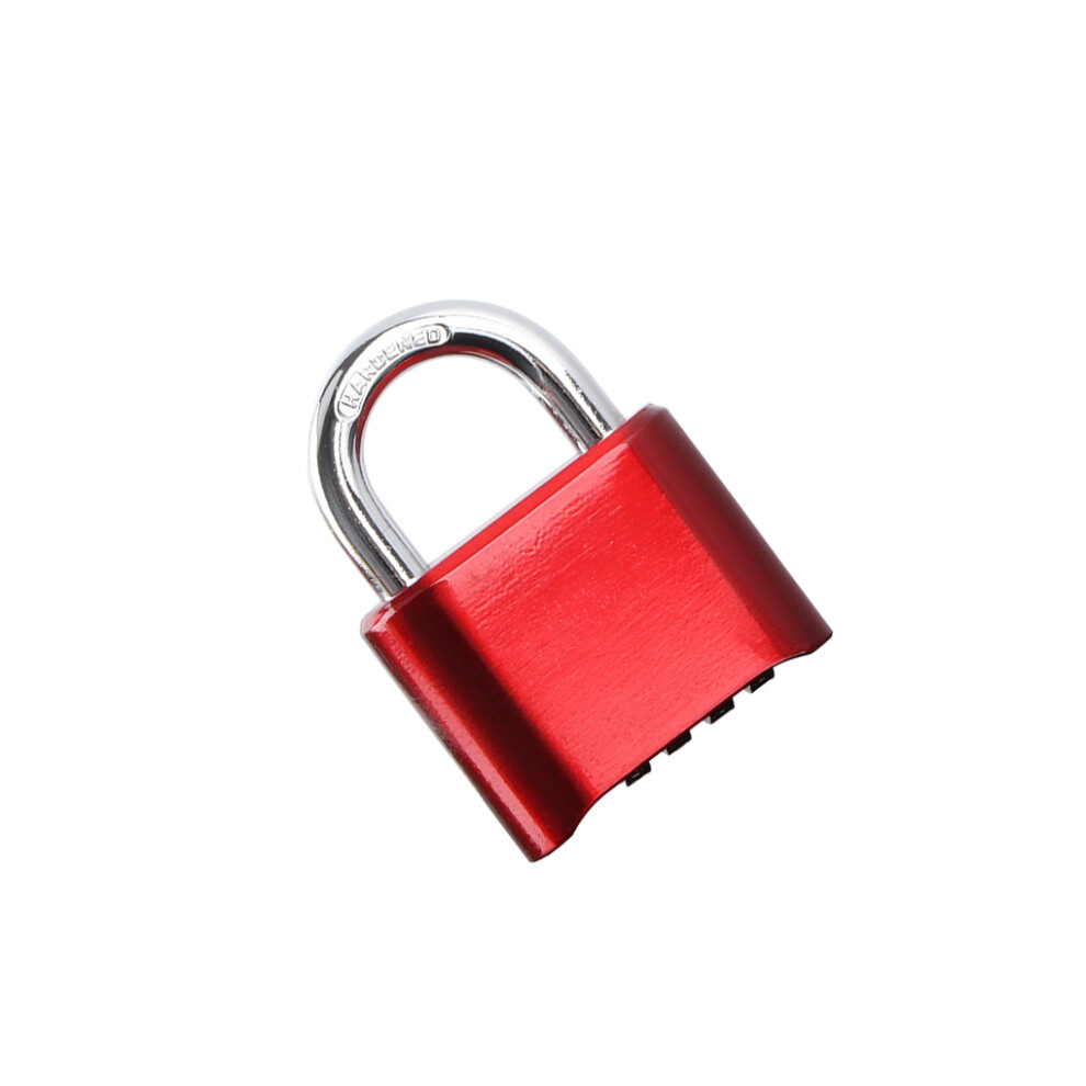 (Short Red) Zinc Alloy Coded Lock Replacement Anti-lost Password Door Padlock-image-OPC-PMZQPGV-NEW