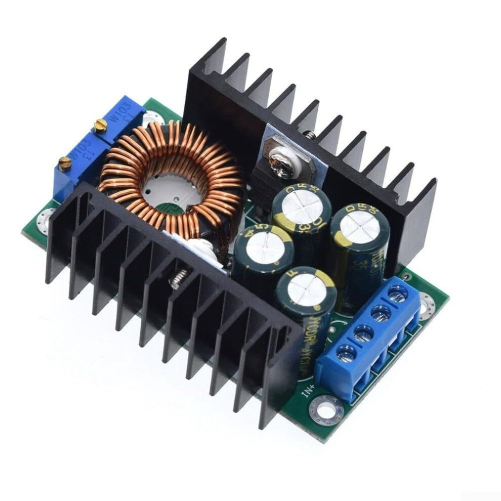 300W 12A Adjustable Dc-Dc Converter Step-Down Power Supply Module With Constant Current And Voltage For Solar Panels And Alternative Energy Systems 9339159257531