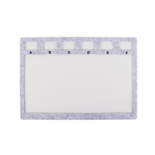 Multi-functional Bead Organizer Board Beaded Mat Grid marked Beads Accessories Without Board for Handmade Craft and Professional Design Projects