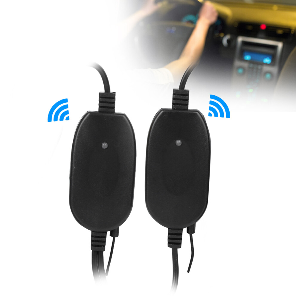 Wireless 2.4G Rca Video Transmitter Receiver Accessory For Car Reverse Camera 4331361998559