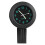 Universal Black Handlebar Clock 22/25mm Waterproof with Built-in Battery 10
