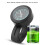 Universal Black Handlebar Clock 22/25mm Waterproof with Built-in Battery 6