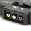 Black 3 in 1 Out RCA Switch Selector for Audio Video Devices with Cable 7