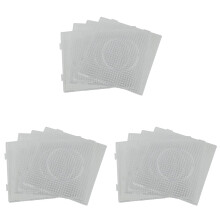 12pcs ABC Clear 145x145mm Square Large Pegboards Board for Fuse Bead