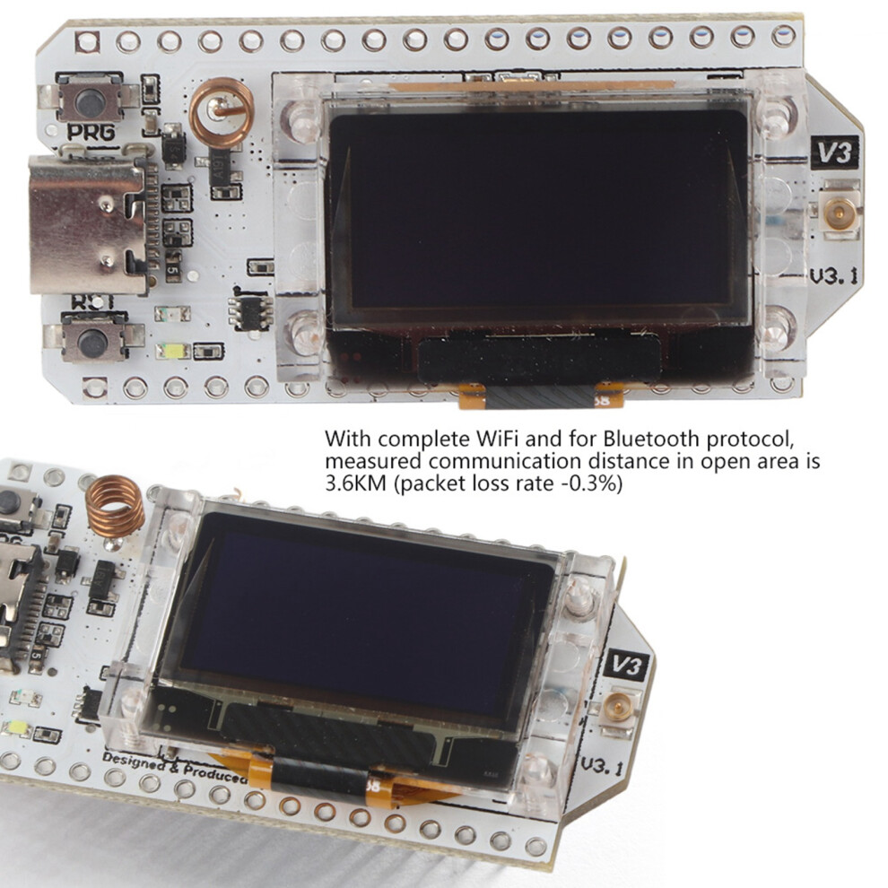 Development Board Sx1276 Esp32 Lora Wifi 868-915Mhz Dual-Core 8Mb Flash 8371361999848