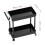 Mini 2-Tier Metal Tools Storage Trolley for 1/8-1/16 Scale RC Models 2