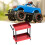 Robust 2-Tier Tool Trolley on Wheels Large for RC Scale Model Workshop Storage 6