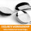 Unique Style Elegant Soup Spoons, Stainless Steel Classic Pattern for Modern Comfortable Dining 3
