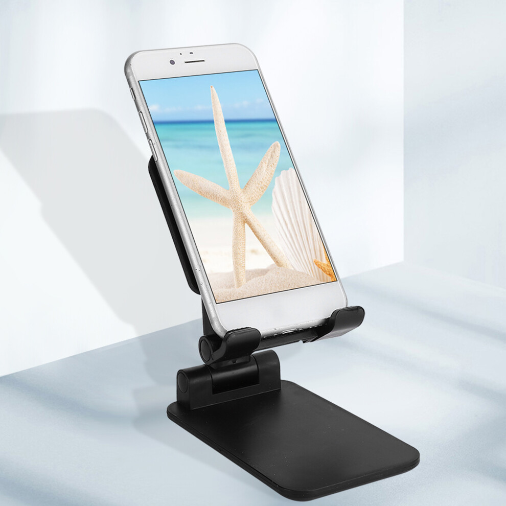 Aluminium Alloy Adjustable Height Folding Phone Stand, Lightweight, Table Mount 8731362005113