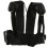 Durable Child Safety Strap Harness for E-Bikes - Adjustable Height Black 8