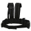 Durable Child Safety Strap Harness for E-Bikes - Adjustable Height Black 9