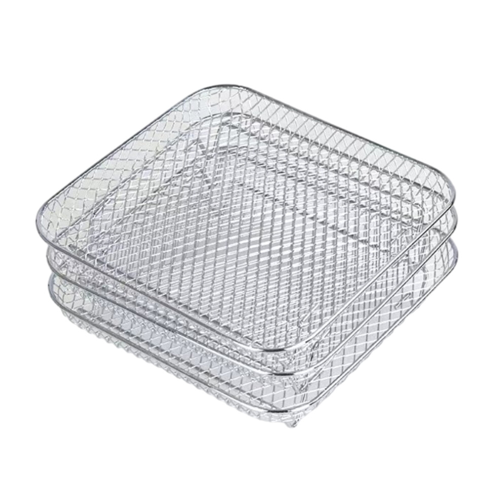 Innovative Air Flow Racks For Chefman, Aria, And Ultrean Air Fryer Oven, Enhance Your Cooking Experience, Dehydrator Racks For Fruits And Meats, 3-Tie 9155353300138