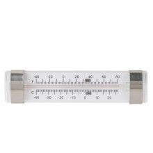 Koelkastthermometer voor thuis- en commercieel gebruik met nauwkeurige weergave van Fahrenheit en Celsius en betrouwbare temperatuurmeting.