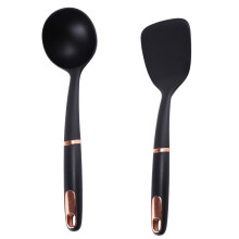 Chef's Choice Cooking Tools, Heat Resistant Large Ladle, Durable Ladle For Non-Stick Cookware, Ergonomic Grip, Space-Saving Storage, For Your Modern K