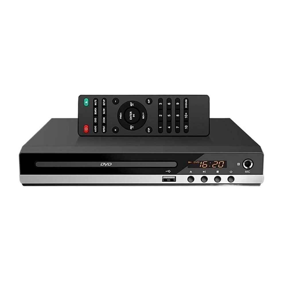 Dvd Player High-Defination 1080P Home Dvd Player Box For Tv Region Dvd Cd Discs Player Av Output Built-In Mic-Port 9339159257890