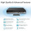 DVD Player, Full HD DVD Player 1080P High Definition CD/EVD/VCD Players with AV and Output Microphone 2