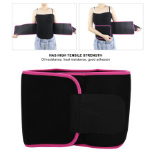 Elastischer Körperformender Taillengürtel Schmerzlindernder Stützgurt Pink M