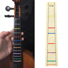 Cello Fingerboard Indicator Sticker 1/2 Size for Precise Finger Placement