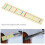 Cello Fingerboard Indicator Sticker 1/2 Size for Precise Finger Placement 8