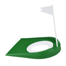 Putting Disc Plastic Indoor Putting Trainer Adjustable Outdoor Training Flag Q3o2 Aid Hole Hole With Putter 6.75"*5.19"*6.44" Green