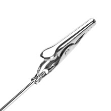 10Pcs Metal Table Note Clips 15cm Silver Business Card &amp; Photo Holders