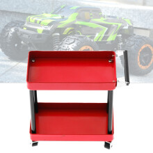 RC Modell Lagerwagen 2‑stöckiger Mini-Werkzeugwagen Groß Rouge 1/8‑1/16