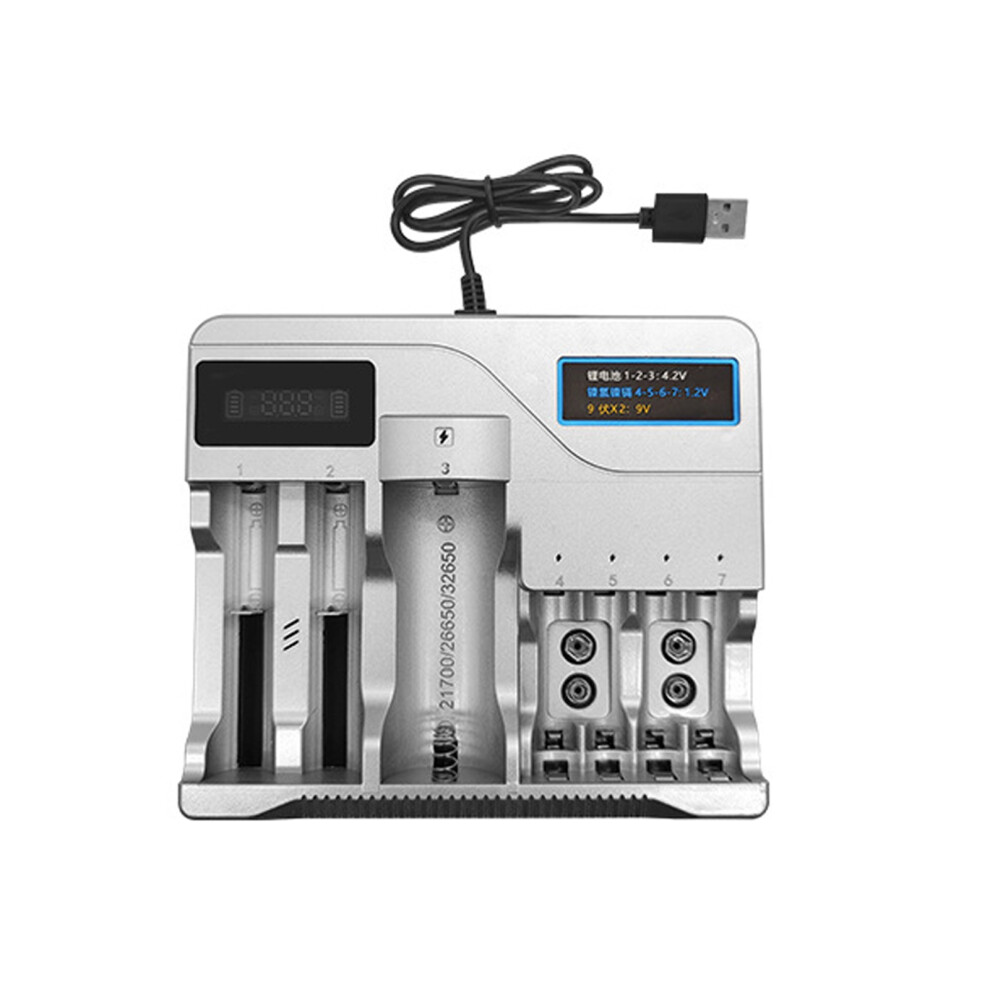 Versatility 3.7V Lithium Batteries Charger For 18650,26650 16340 7732000144851