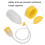 Men Urinal Bottle Portable 1700ML with Pipe for Night Use 11
