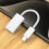 Portable Type C to 8Pin Adapter with Charging Function for 6