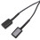 Dual for Head IR Emitter Extender Cable 9.8ft 3.5mm-Black 4