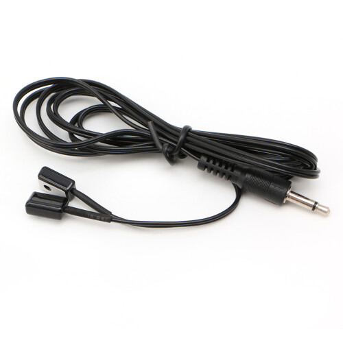 Dual for Head IR Emitter Extender Cable 9.8ft 3.5mm-Black 1