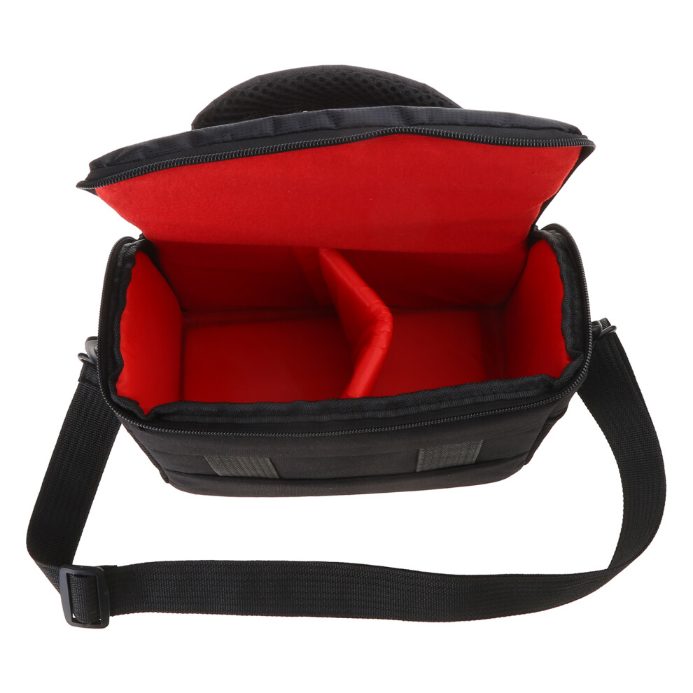Waterproof Nylon Camera Shoulder Bag Carrying For Case- Black 7732000149870