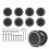 8PCS Suitcase Wheels Abrasion Resistant Plastic Rollers-67model 1