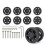 8PCS Quiet Luggage Replacement Wheels High Strength-66model 1