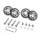 4PCS Quiet Rolling Practical Plastic Luggage Replacement-8model 1