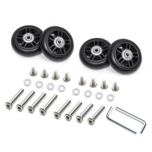4Pieces Practical Plastic Suitcase Wheels Quick-17model