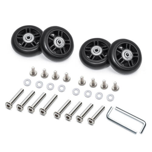 4Pieces Practical Plastic Suitcase Wheels Quick-17model