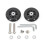 2PCS Plastic Luggage Replacement Casters Noise Reducing-41model 1