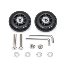 2PCS Practical Suitcase Wheels All Weather Resistant-38model