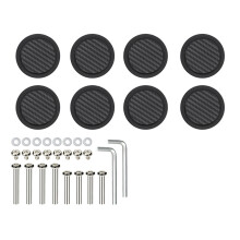 8pcs Shockproof Suitcase Rollers Easy Installation-50model