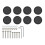8pcs Shockproof Suitcase Rollers Easy Installation-50model 1