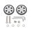 2PCS Multi Compatibility Luggage Rollers Practical-45model 1