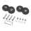 4PCs Practical Luggage Wheels Replacement Universal Fit-62model 1